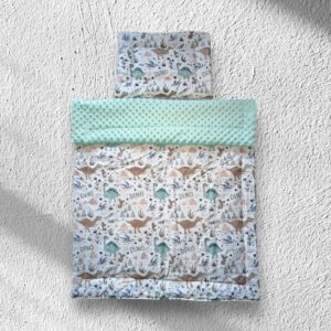 Baba ágynemű szett - minkyvel