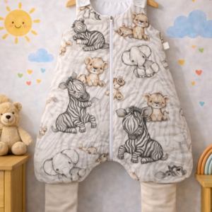 Átmeneti tipegő hálózsák - készletről - zebra baby
